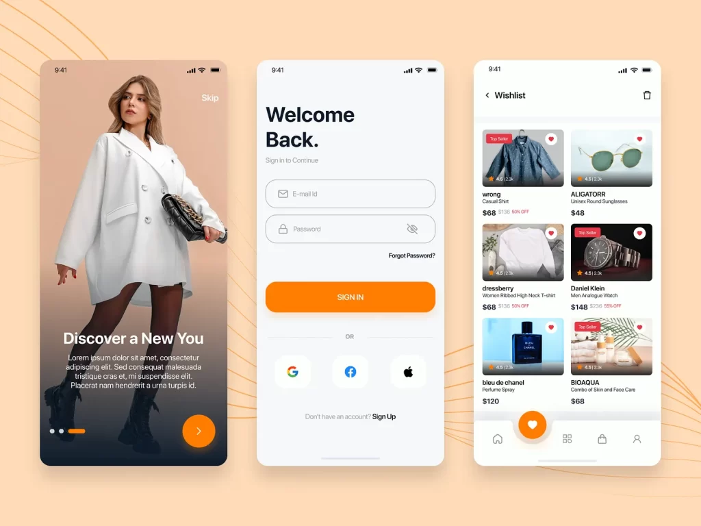 ecommerce mobile application image in carousel ecommerce mobile application image in carousel
