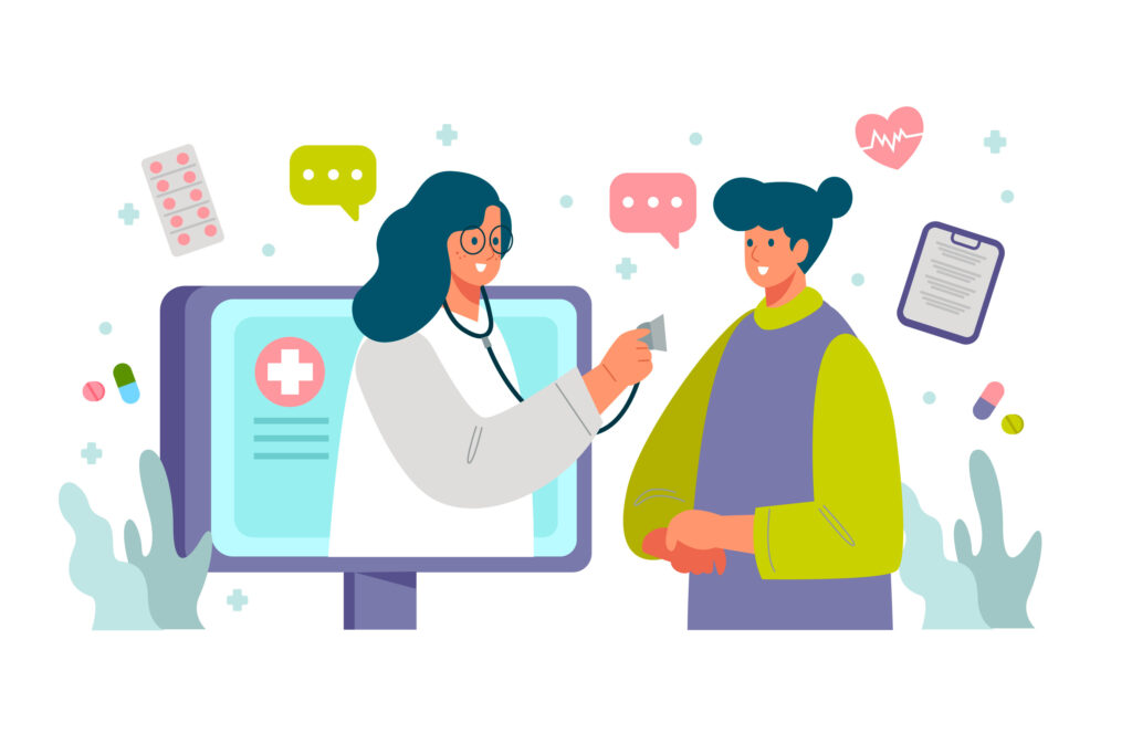 Microinteractions That Elevate UX in Healthcare Apps 2025 

a doctor consulting patient in real time chat via mobile app