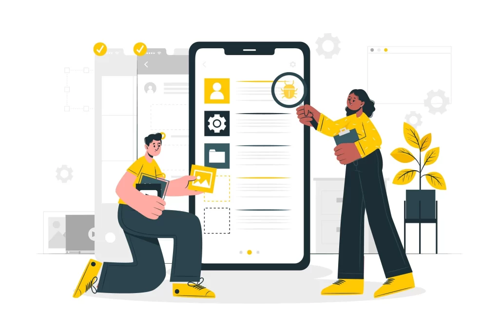 MOBILE APP PERFORMANCE OPTIMIZATION- collogues working on bug