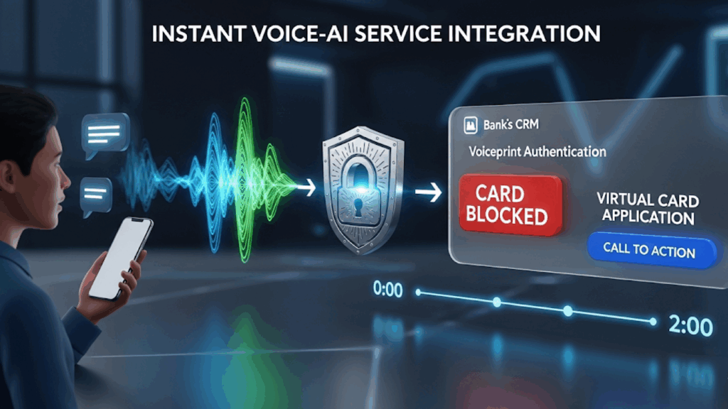 Gen AI in fintech
Instant voice ai service 