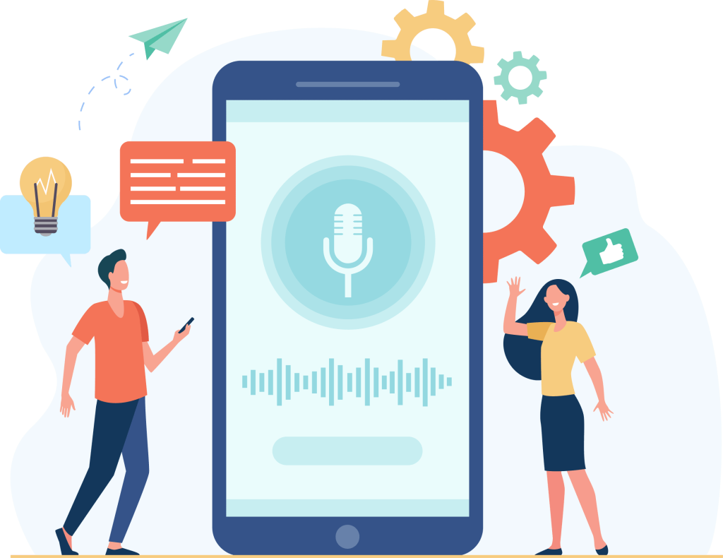 fintech startup voice and chat assistant