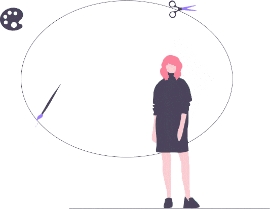 UX design services banner illustration